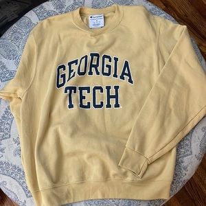 Brand new Georgia Tech Champion sweatshirt